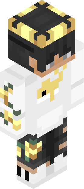Minecraft skin tagged gold rank #31