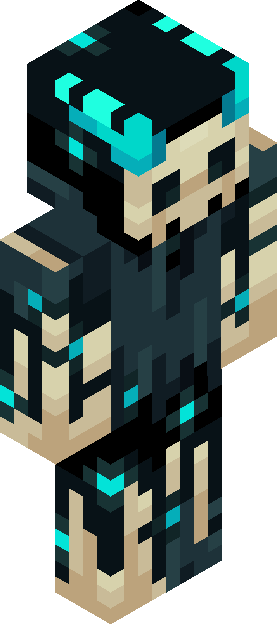 Minecraft skin tagged cyan rank #10