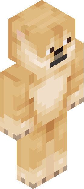 Minecraft skin tagged mammal rank #44