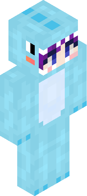 Minecraft skin tagged lightblue rank #6