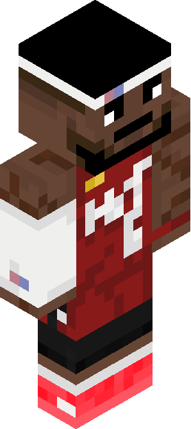 Minecraft skin tagged jersey rank #31