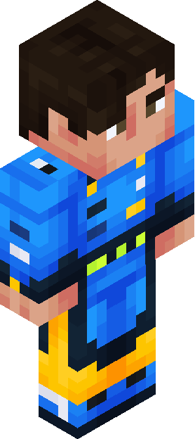 Minecraft skin tagged police rank #4