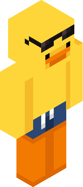 Minecraft skin tagged yellow rank #37