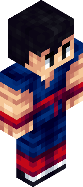 Minecraft skin tagged fighter rank #48