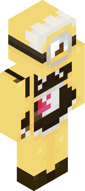 Minecraft skin tagged heart rank #8