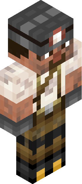 Minecraft skin tagged laborer rank #6