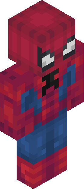 Minecraft skin tagged spiderman rank #20