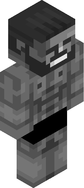 Minecraft skin tagged grayscale rank #42