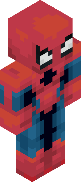 Minecraft skin tagged spiderman rank #47