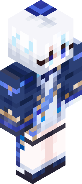 Minecraft skin tagged blue rank #39
