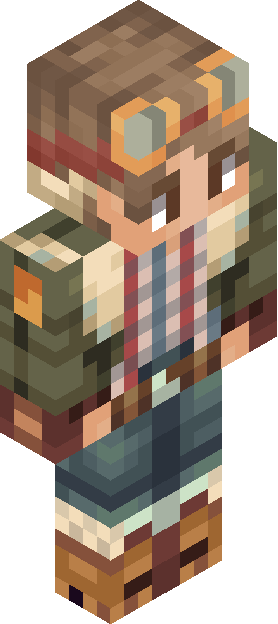 Minecraft skin tagged traveler rank #9