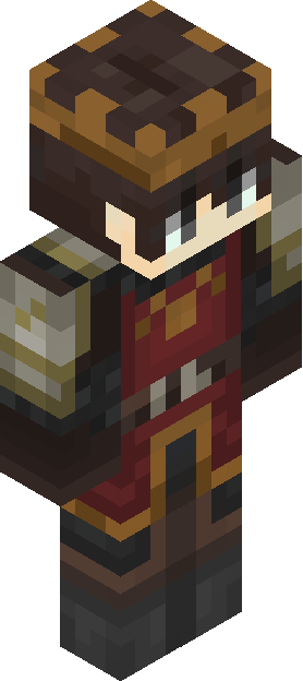 Minecraft skin tagged gold rank #22