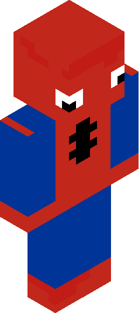 Minecraft skin tagged spiderman rank #12