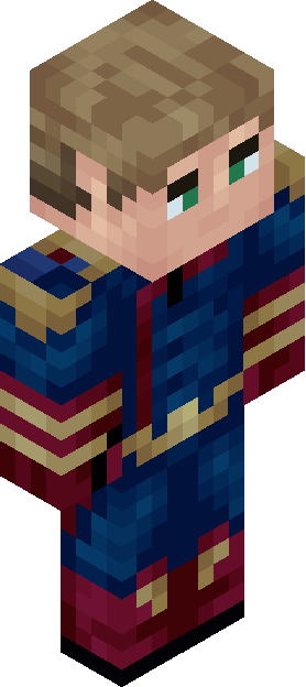 Minecraft skin tagged bluegold rank #8