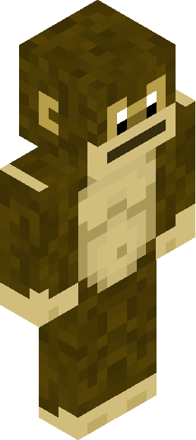 Minecraft skin tagged monkey rank #23