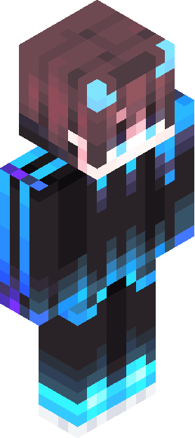 Minecraft skin tagged cyan rank #41