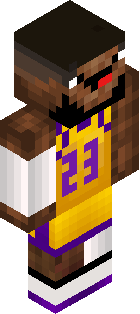 Minecraft skin tagged lakers rank #3