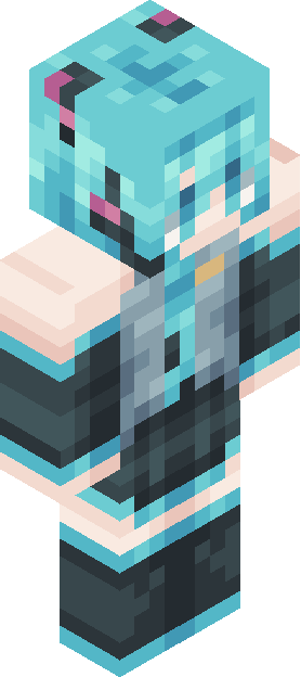 Minecraft skin tagged miku rank #4