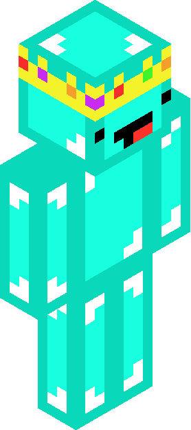 Minecraft skin tagged crown rank #40