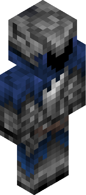 Minecraft skin tagged bluegray rank #1