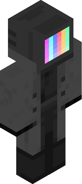 Minecraft skin tagged television rank #16