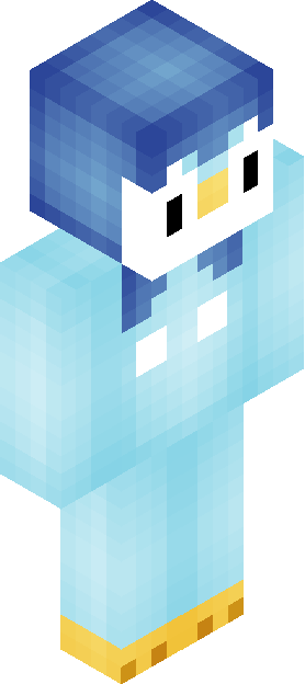 Minecraft skin tagged blue rank #45