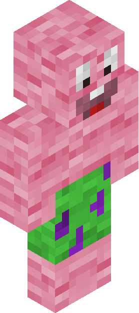 Minecraft skin tagged patrick rank #18