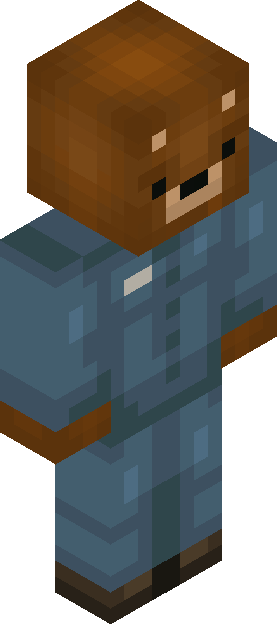 Minecraft skin tagged bear rank #42