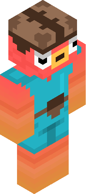 Minecraft skin tagged parrot rank #9