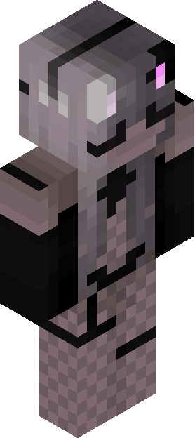 Minecraft skin tagged gray rank #16