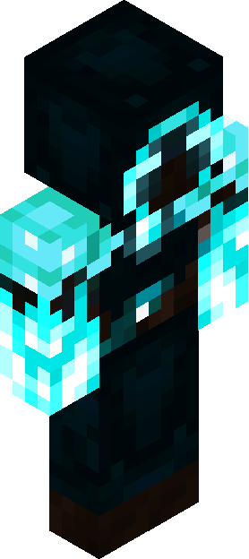 Minecraft skin tagged cyan rank #23