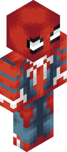 Minecraft skin tagged spiderman rank #40