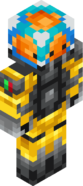 Minecraft skin tagged helmeted rank #45