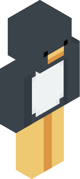 Minecraft skin tagged penguin rank #15