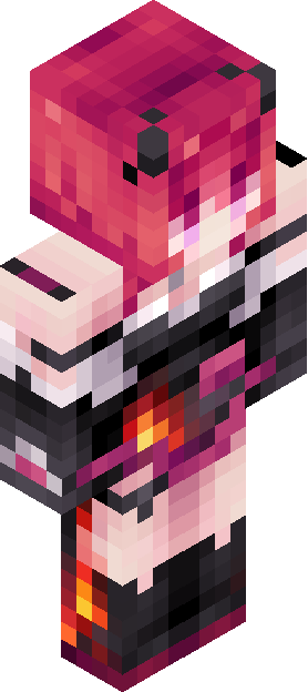 Minecraft skin tagged fire rank #23