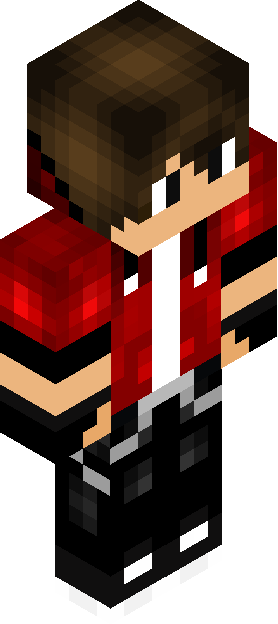 Minecraft skin tagged redblack rank #37
