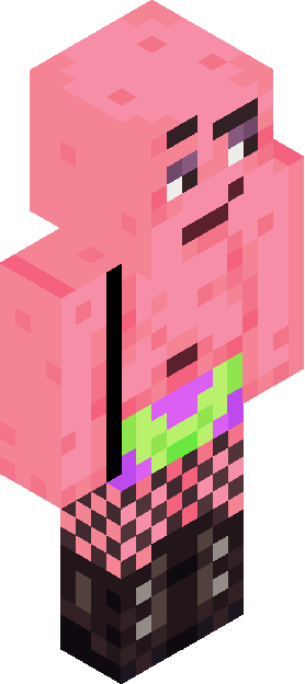 Minecraft skin tagged checkered rank #18