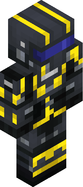 Minecraft skin tagged blackyellow rank #6