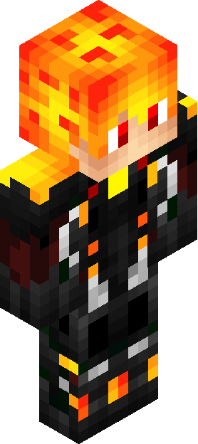 Minecraft skin tagged fire rank #9