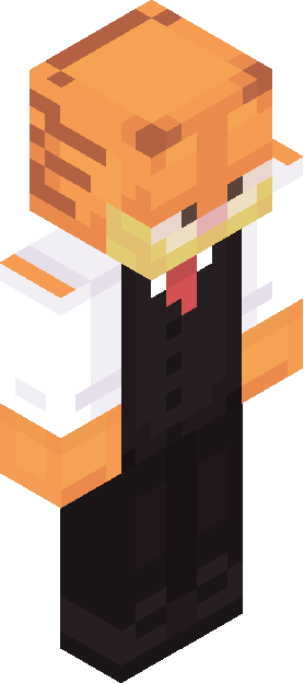 Minecraft skin tagged orange rank #12