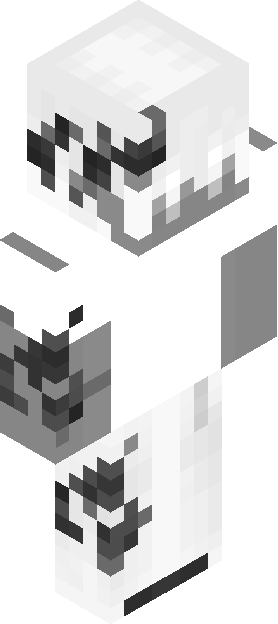 Minecraft skin tagged gray rank #48