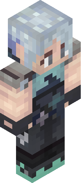 Minecraft skin tagged bluehair rank #45