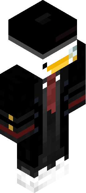 Minecraft skin tagged blackwhite rank #23