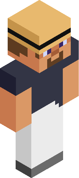 Minecraft skin tagged strawhat rank #39