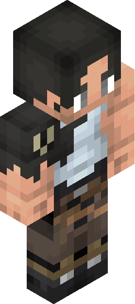 Minecraft skin tagged ponytail rank #3