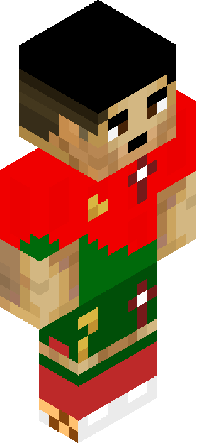 Minecraft skin tagged green rank #45