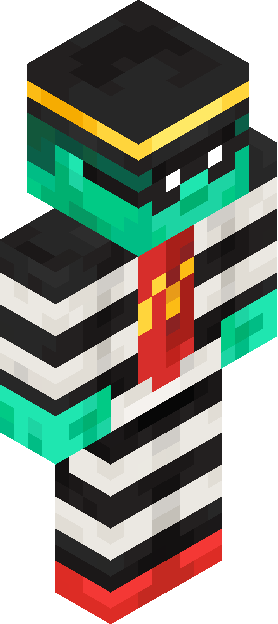 Minecraft skin tagged inmate rank #5