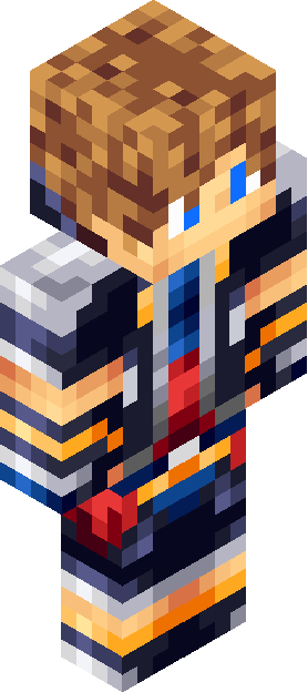 Minecraft skin tagged orangeaccent rank #9