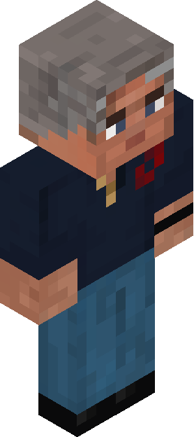 Minecraft skin tagged grayhair rank #36