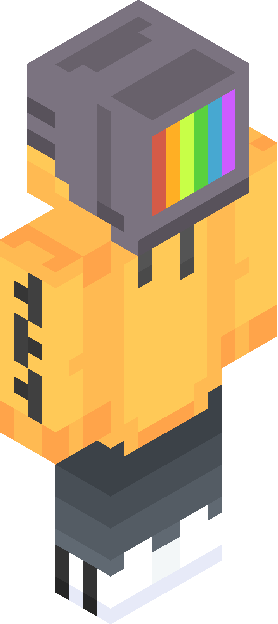 Minecraft skin tagged tvhead rank #5